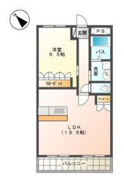スカイヒルズの間取り画像