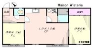 Maison Wisteria（メゾン ウィステリア）の間取り画像
