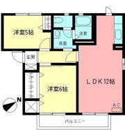 ラ・サカヤDの間取り画像