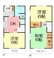 メゾン田中の間取り画像
