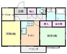 林荘の間取り画像