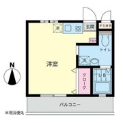 湘南台マンション21の間取り画像