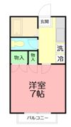羽黒コーポの間取り画像