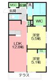 リヴェールメゾンAの間取り画像