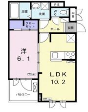 ルミエール 椿の間取り画像