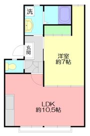 サンタナハイツの間取り画像