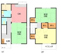 パールヒル高橋の間取り画像