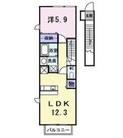 パティオ鎌倉の間取り画像