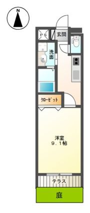 イル マーレ アッズッロ（il mare azzurro）の間取り画像