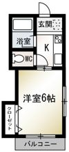 スペース上大槻の間取り画像