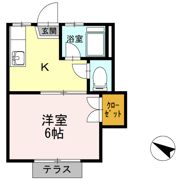 さぎたハイツの間取り画像
