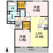 アゼリアの間取り画像