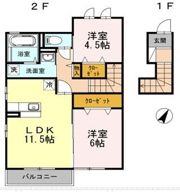 エクレールの間取り画像