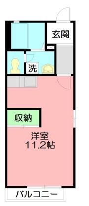 リブェールハイツBの間取り画像