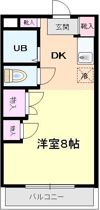 サウスバレイハイツの間取り画像