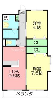 さくら館の間取り画像