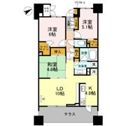 D’クラディア シェルエールの間取り画像