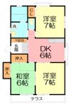 メゾンスズキAの間取り画像
