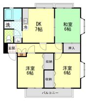 ニューハビテーションの間取り画像