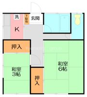 板倉アパートの間取り画像