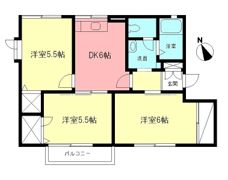 プラムハイツIIの間取り画像