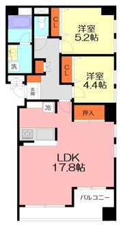N-flats 横浜中田の間取り画像