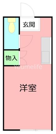 新富士見荘の間取り画像