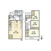 水引戸建の間取り画像