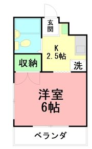 コーポいずみの間取り画像