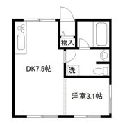 ファーストヒルズ（旧落合荘）の間取り画像
