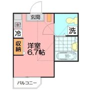 アザレア湘南の間取り画像