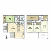 北金目戸建の間取り画像