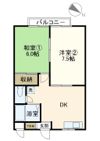 ビューハイツ榊原の間取り画像