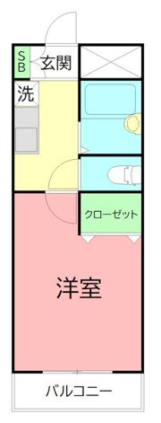 サンハイツ湘南の間取り画像