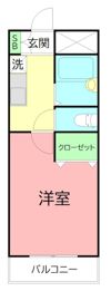 サンハイツ湘南の間取り画像