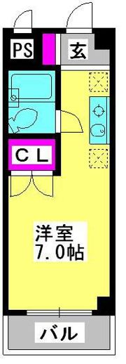 湘南台三光ビルの間取り画像
