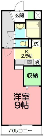 ヴィラペンディーオの間取り画像