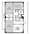 ビレッジハウス二宮1号棟の間取り画像