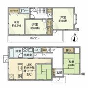 中原戸建の間取り画像