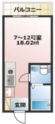BACE上和田の間取り画像