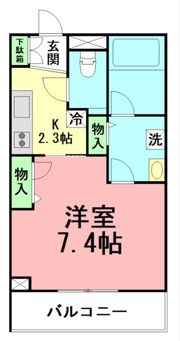 シャーメゾンゆめが丘壱番館の間取り画像