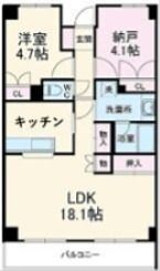 メゾンアイの間取り画像