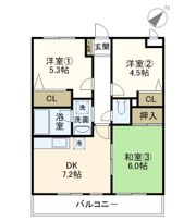 サンカーラ壱番館の間取り画像