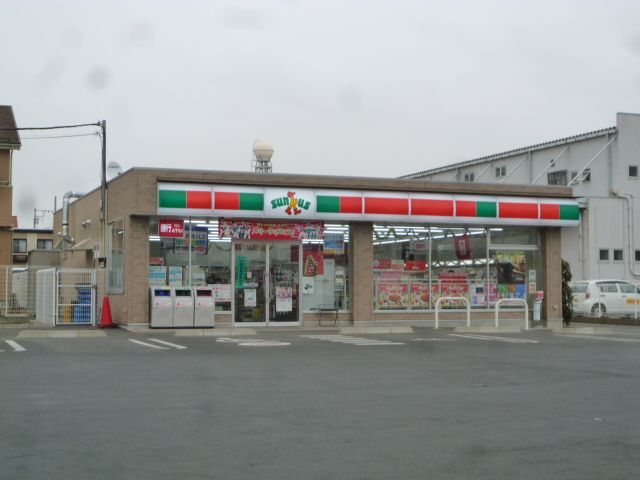 近くのサンクス 厚木妻田北店まで552m（徒歩7分）