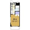 コクブマンションの間取り画像