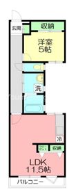 雅マンション龍城ヶ丘の間取り画像