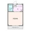 コーポ愛名Bの間取り画像