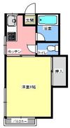 コーポさつきの間取り画像