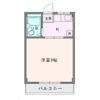コーポ愛名Bの間取り画像