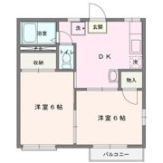 ハイツヤマキの間取り画像